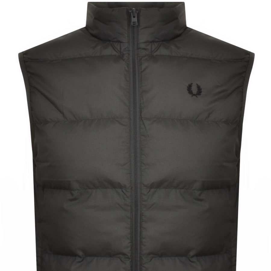 Fred Perry Insulated Gilet Green Mainline Menswear Ireland